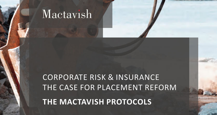Corporate Risk Insurance: The Case For Placement Reform